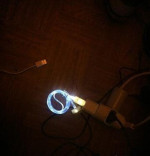 USB svietiaci kabel iphone 4,5 – fotka 2